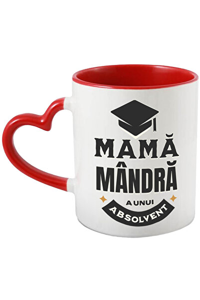 StoryGift Romania Cana Mama mandra a unui absolvent facultate familie, 330ml,...