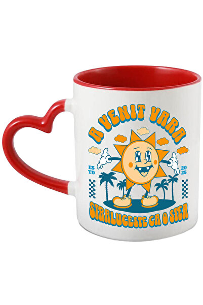 StoryGift Romania Cana cu Soare Vesel stralucitor Text A venit Vara Straluces...