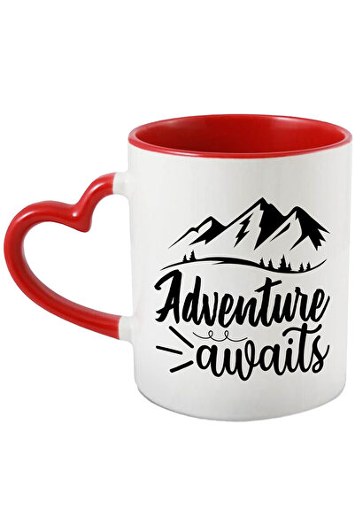 StoryGift Romania Cana cu peisaj montan si mesajul "Adventure awaits" - avent...