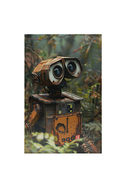 StoryGift Romania Tablou Canvas: Imaginea Unui Robot In Padure - Fotografie Artistica Si Evolutia Automatizarii