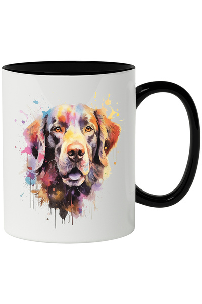 StoryGift Romania Cana Cu Caine, Watercolor, Iubitori De Catei, Vopsea, Multi...