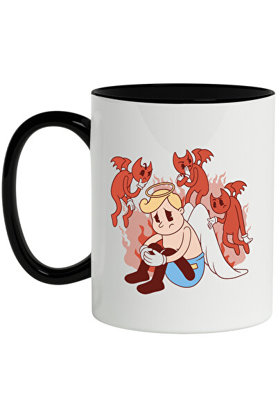 StoryGift Romania Cana Cu Mesaj In Engleza Angel, Emblema, Inger, Aripi, Fant...