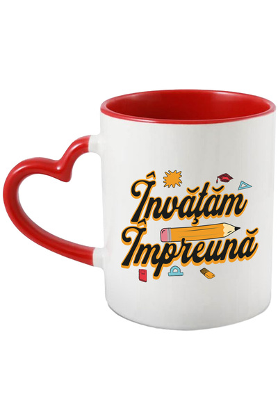 StoryGift Romania Mug Let's learn together school children education autumn, ...