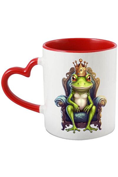 StoryGift Romania Cana cu un broscoi furios | ilustratie | poarta coroana reg...