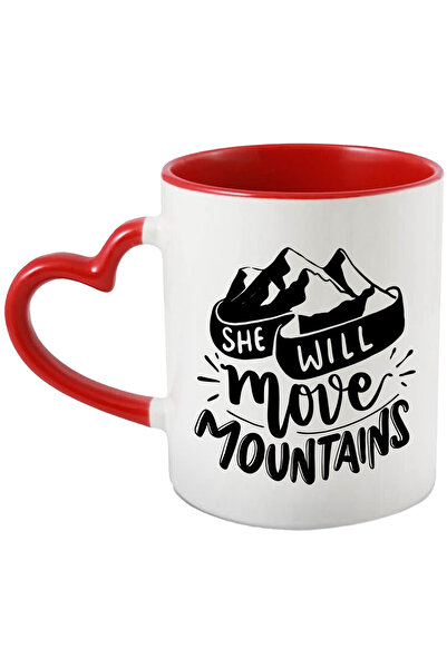 StoryGift Romania Cana pentru femei determinate cu mesajul "She will move mou...