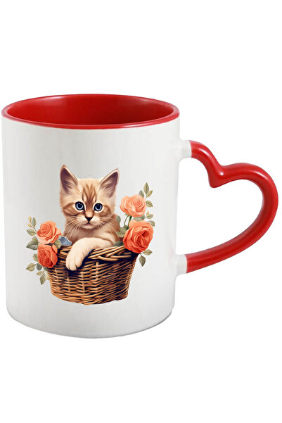 StoryGift Romania Cana cu o pisicuta care sta intr-un cosulet | ilustratie | ...