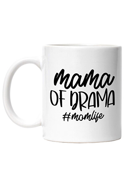StoryGift Romania Cana cu textul in limba engleza "Mama of drama #momlife" - ...