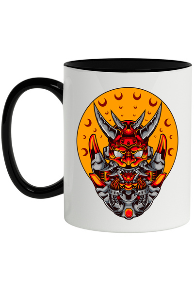 StoryGift Romania Cana Cu Masca Oni, Monstru, Mecha, Robot, Cyberpunk, Multic...