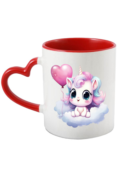 StoryGift Romania Cana cu un unicorn care sta pe un norisor | ilustratie | ba...