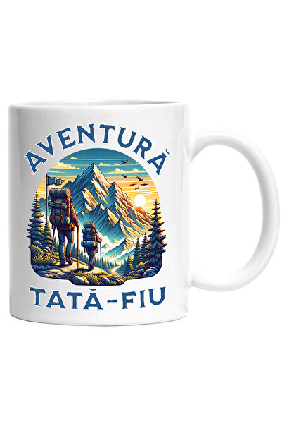 StoryGift Romania Cana Cu Cuplu Sportiv Prin Munti Cu Rcsace Natura Text Tata...