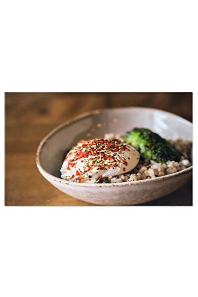 StoryGift Romania Tablou Canvas - Mic Dejun Sanatos Cu Avocado: Poached Egg, Vegetarian, Fresh, Diet