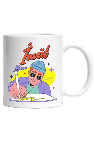 StoryGift Romania Cana invat mereu baiat studiaza gangster scoala, 330ml, Cer...