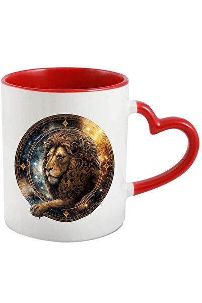 StoryGift Romania Cana cu un leu serios | ilustratie | arta abstracta | cerc ...