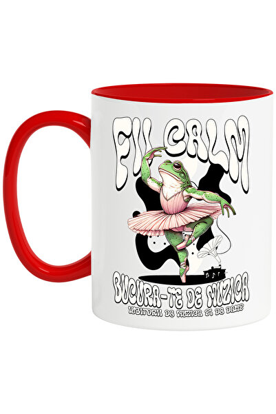 StoryGift Romania Cana broasca balerina fii calm si bucura-te de muzica, dans...