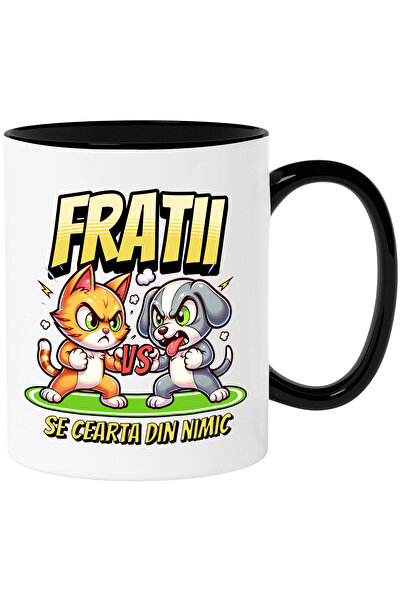StoryGift Romania Cana cu Razboi Pisica Si Caine Text Haios Fratii Se Cearta ...