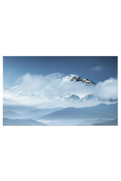 StoryGift Romania Tablou Canvas Peisaj Montan Cu Nori, Calatorie, Natura, Pei...