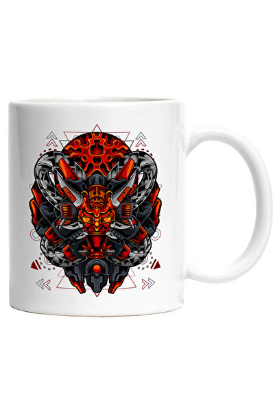 StoryGift Romania Cana Cu Masca Oni, Cyberpunk, Robot, Asiatic, Monstru, Mult...