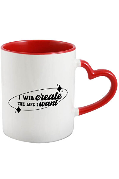 StoryGift Romania Cana cu textul "I will create the life I want" - voi crea v...