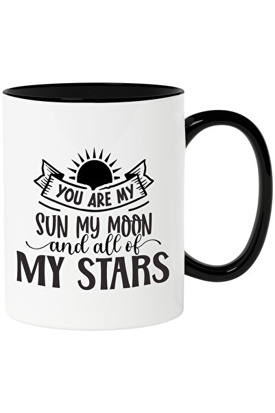 StoryGift Romania Cana cu mesajul "Tu esti soarele meu, luna mea si toate ste...