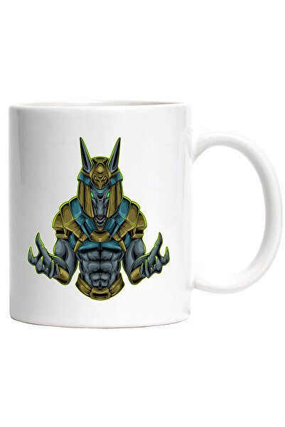 StoryGift Romania Cana Cu Anubis, Zeu, Mitologie, Egipt, Gheare, Coif, Multic...