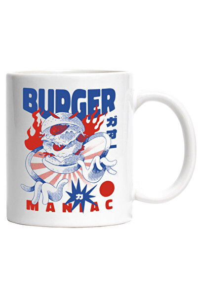 StoryGift Romania Cana Cu Mesaj In Engleza Burger Maniac, Fast Food, Asiatic,...