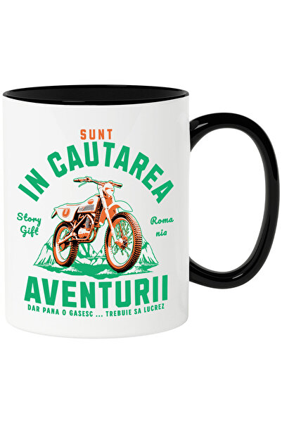 StoryGift Romania Cana cu Cursa Motor De Munte Colorat Zona mOntana natura Pa...