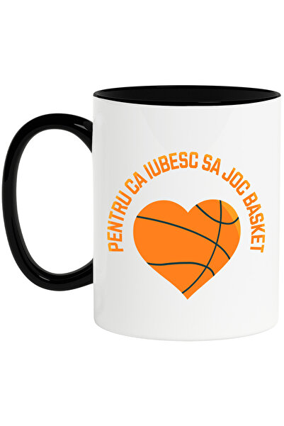 StoryGift Romania Cana cu Inima Iubitorii De Sport Baschet Echipa Minge Sanat...