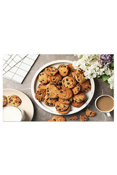 StoryGift Romania Tablou Canvas - Desert De Primavara: Dulce, Proaspat, Pe Masa, Biscuiti