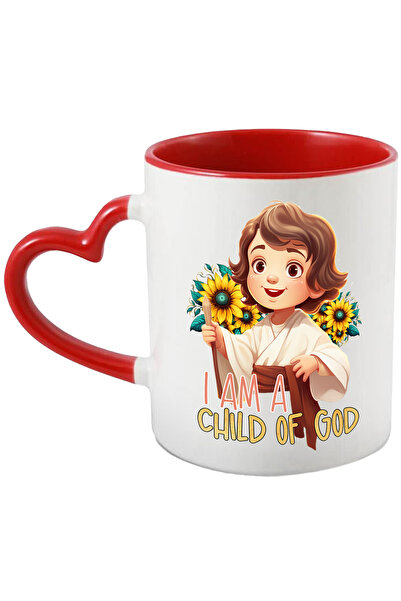 StoryGift Romania Cana cu un copilas cu mesajul "I am a child of God", religi...