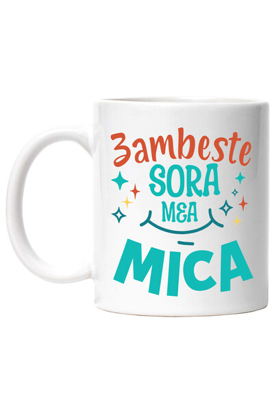 StoryGift Romania Cana cu Zambet Larg Copii Stele Stralucitoare Text Zambeste...