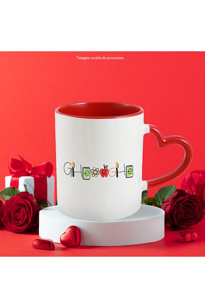 StoryGift Romania Mug With Name Gheorghe, and Funny Message, Curious, Sociable, Galagio, 330ml, Sky, With, STG.