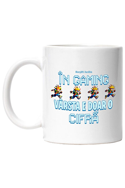 StoryGift Romania Cana joc video in gaming, varsta e doar o cifra, 330ml, Cer...