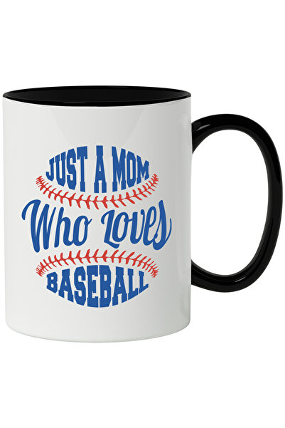 StoryGift Romania Cana Cu Mesaj In Engleza Just A Mom Who Loves Baseball, Min...