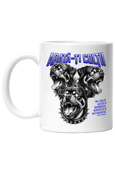 StoryGift Romania Cana Arata ti colti , trei capete caini furiosi, 330ml, Cer...