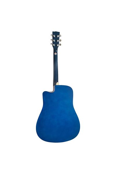 Parrot Chitara Electro Acustica, Parrot DG100CT-BLS, Albastra, cu cutaway si EQ pe 2 benzi