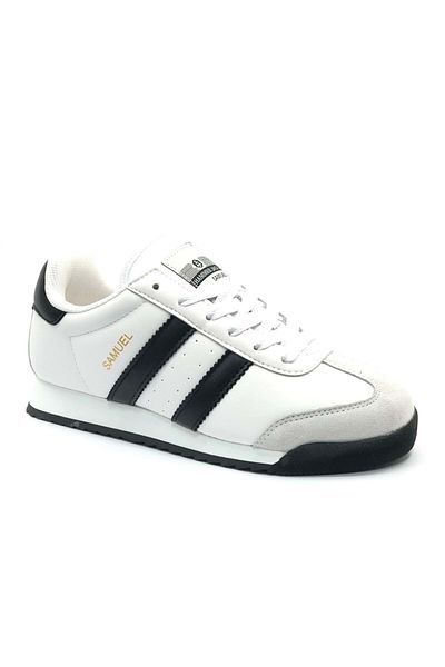 Hammer Jack 101-24965 Samuel Unisex Sports Shoes White-Black