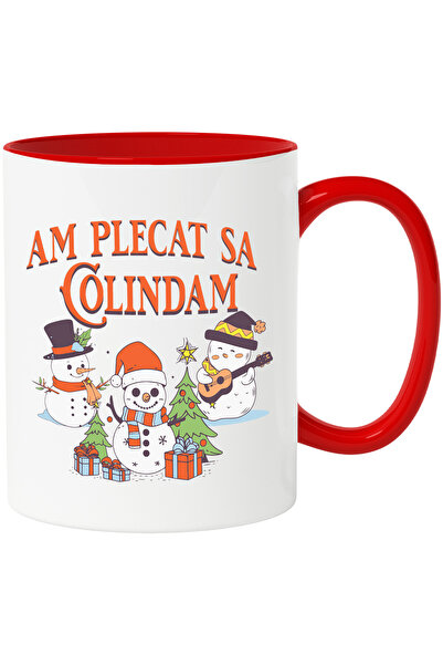 StoryGift Romania Cana am plecat sa colindam om de zapada Craciun, 330ml, Cer...