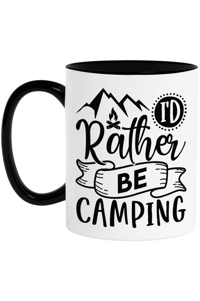 StoryGift Romania Cana pentru pasionatii de camping care prefera sa se duca in drumetii cu Maner N, Cu Maner Negru STG