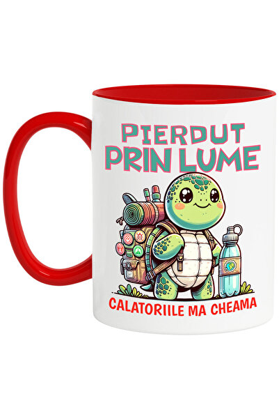 StoryGift Romania Cana cu Broasca Testoasa Cu Rucsac Si Apa text pierdut Prin...