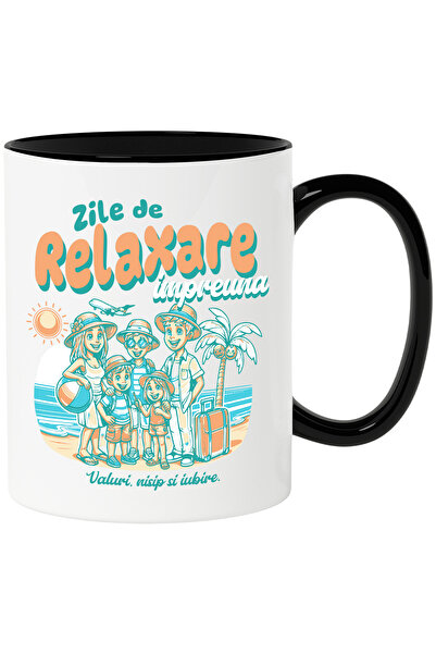 StoryGift Romania Cana Concediu cu Familia parinti copii vacanta plaja, 330ml...