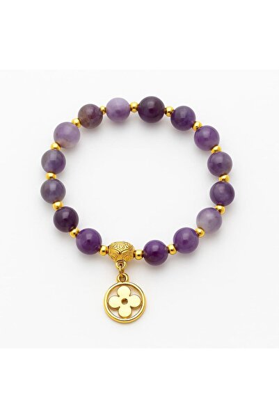 TAKI DERYASI سوار من حجر الجمشت على شكل كرة مقاس 6 8 مم من حجر الطاقة والحساس...