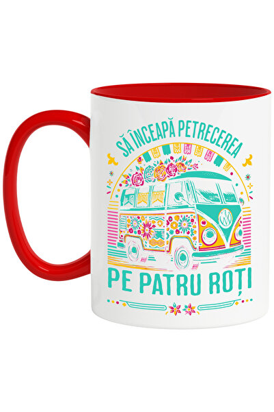 StoryGift Romania Cana sa inceapa petrecerea pe patru roti caravana , 330ml, ...