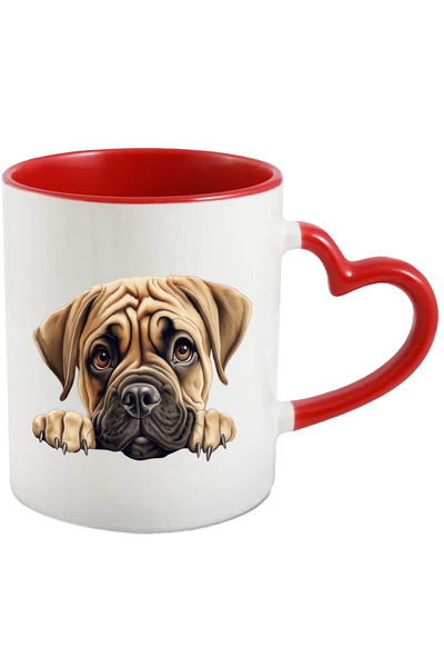 StoryGift Romania Cana cu un catel dezamagit | ilustratie | maro deschis | gh...