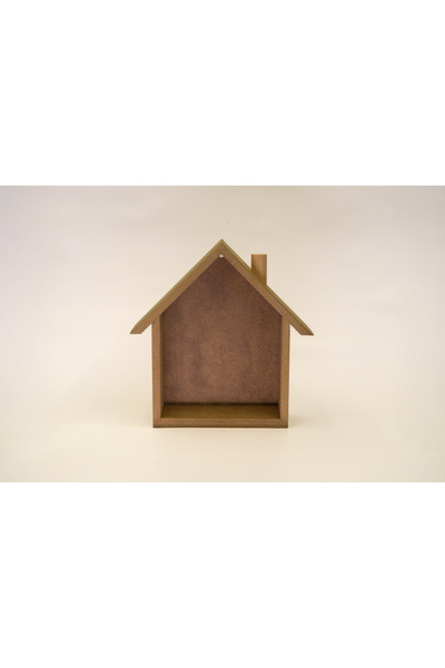 tahtavibe Bacalı Ev Bibloluk,El İşçiliği,Boyamaya Uygundur,Ham Renk