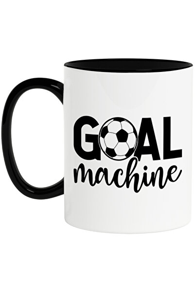 StoryGift Romania Cana pentru un marcator de goluri cu mesajul "Goal machine" - victorie minge de , Cu Maner Negru STG