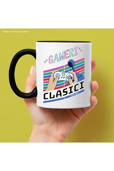 StoryGift Romania Mug Gamers Classics lever vintigi veteran new world, 330ml, Ceramic with N Handle, With
