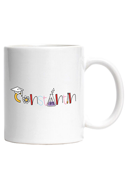 StoryGift Romania Cana Cu Numele Constantin, si Mesaj Amuzant, Curios, Sociab...