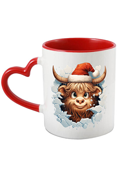 StoryGift Romania Cana cu un zimbru care poarta o caciula de Craciun | ilustr...