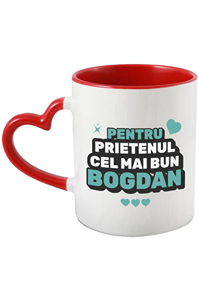 StoryGift Romania Cana cu Cei mai Buni Prieteni dedicatie text Bogdan Inimi S...