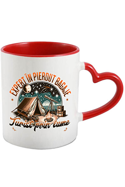 StoryGift Romania Cana expert in pierdut bagaje, turist prin lume, 330ml, Cer...